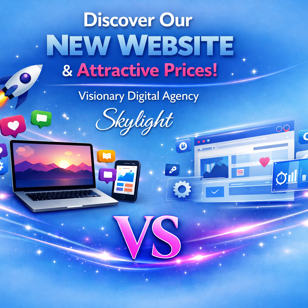 A Fresh Digital Beginning. Explore Our New Website & Our Truly Attractive Prices